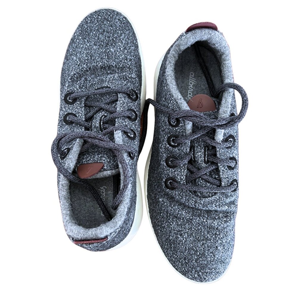 Allbirds Wool Runners Mizzles WRM Gray Running Shoes Women Size 10 Athleisure